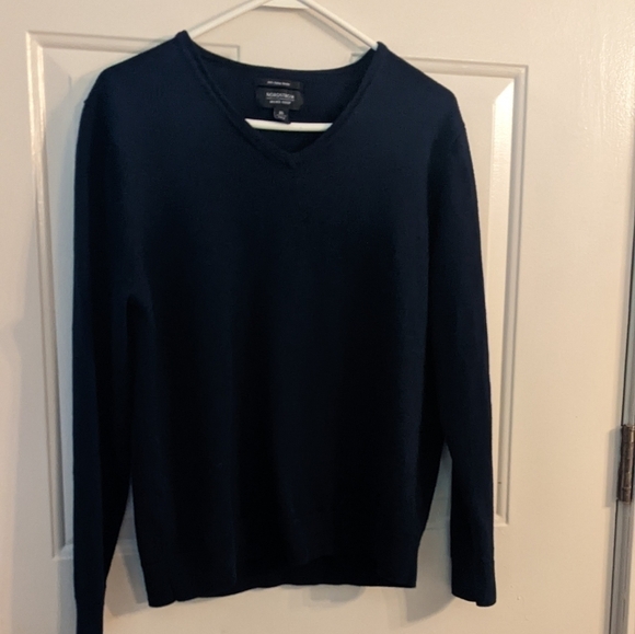 Nordstrom Men's Shop Italian Merino Wool Sweater XL - Picture 7 of 10